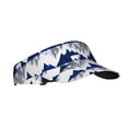 thumbnail image 1 of Fotbe Cartoon Iceberg Polar Bear Visera Deportiva con Diseño, Gorra Abierta Ajustable de Algodón para Mujer y Hombre, 1 of 7