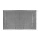 thumbnail image 2 of Yuarrent Alfombrilla De Baño De Algodón Jacquard Plana Y Denso Para Baño Es Y Cómoda De Color Blanco Juegos de accesorios de baño gris, 2 of 6