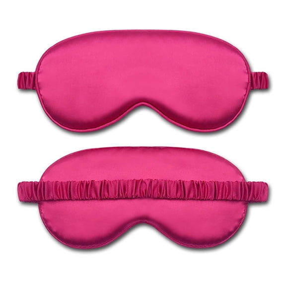 JingChun 1Pc Silk Sleep Mask - Silk Eye Sleeping Mask for Women & Men for Total Blackout - Silk Eye Mask