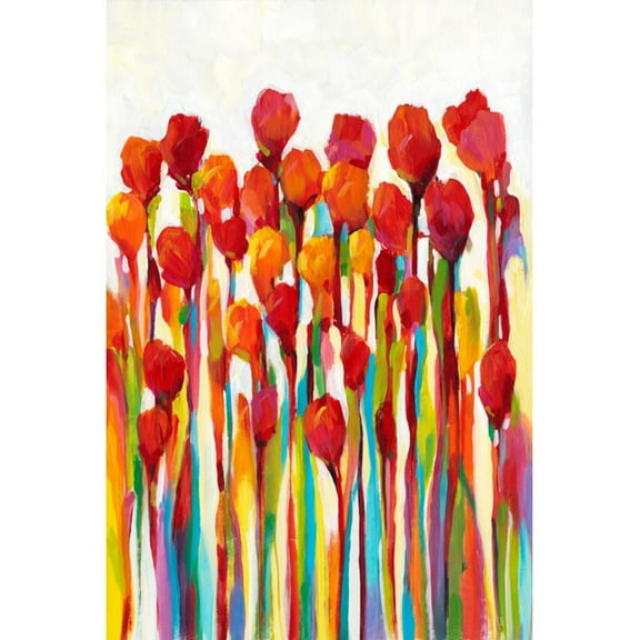 Marmont Hill Bursting with Color I Painting Print on Wrapped Canvas
