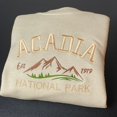 thumbnail image 2 of Acadia National Park Embroidered Crewneck Sweatshirt, 2 of 4