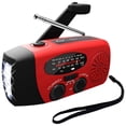 thumbnail image 1 of Cargador Tipo Banco AM FM NOAA Radio Solar 2000mAh Duradero para Acampar Emergencia, 1 of 9