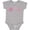 AC-Heather Grey, variant on Inktastic Pink Snowflakes Boys or Girls Baby Bodysuit