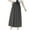Gray-3, variant on Homenesgenics Long Skirts Women's Plain Satin Pleated Skirt Large Versatile Skirt Gifts for Women