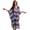 Tropical Hibiscus Palm Leaves, variant on Xoenoiee Tropical Hibiscus Palm Leaves Print Women's Kaftan Dresses Plus Size V-Neck Batwing Sleeve Caftan Beach Dress Lightweight Bathing Suit Cover-Up Loungewear