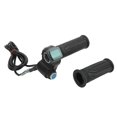 thumbnail image 2 of Twist Throttle Accelerator Grip, 2PCS Electric Bicycle Throttle Grip Gold Ring Lock With Key For 12V To 99V Electric Vehicles, 2 of 8