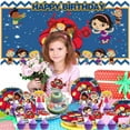 thumbnail image 3 of Little Einsteins Party Decorations Plates Tableware Banner Backdrop Balloons Birthday Decor Cake Topper Fans, 3 of 7