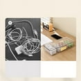 thumbnail image 4 of Cable Organizer Box, Multifunctional Charging Station Desktop Drawer Storage for Phone Charger, Earphones, Data Cables - Cord Keeper Accessory Organizer, 4 of 5