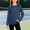 Navy, variant on Girls Round Neck Long Sleeve Top Casual Outdoor Sports Base Shirt ,Polyamid ,Toddler
