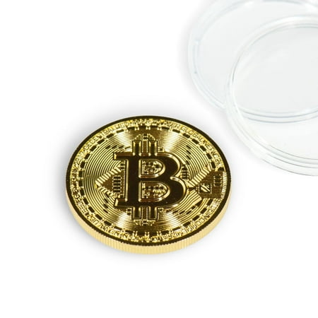 - Bitcoin Collectible|Gold Plated Commemorative Blockchain Coin| Collector's Coin