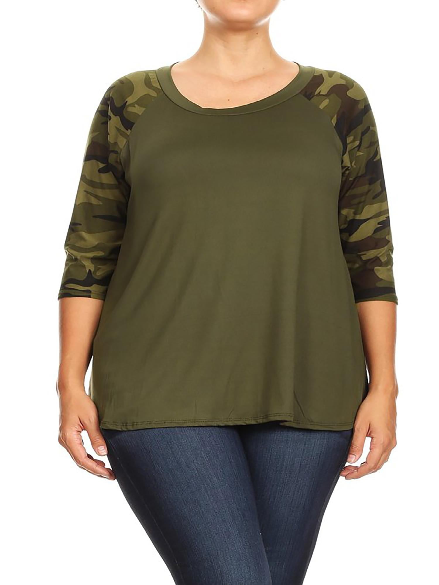 walmart tunic tops plus size