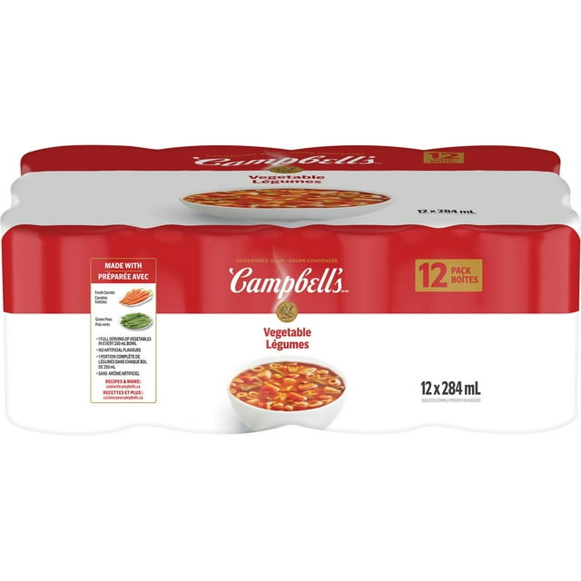 Campbell's® Condensed Vegetable Soup, Shelf Stable (12 x 284 ml)
