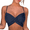 Navy, variant on Hilor Women's Bikini Tops Criss Cross Bathing Suit Top Sexy Push Up Swimsuit Top