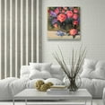 thumbnail image 5 of Epic Art 'Floral Still Life I' by Tim O'Toole, Acrylic Glass Wall Art, 24"x24", 5 of 5