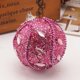 thumbnail image 2 of Gibobby Decoración Adornos navideños Brillo Adorno navideño 8CM Árbol de Decoración de de imitación y colgantes(Hot Pink), 2 of 2