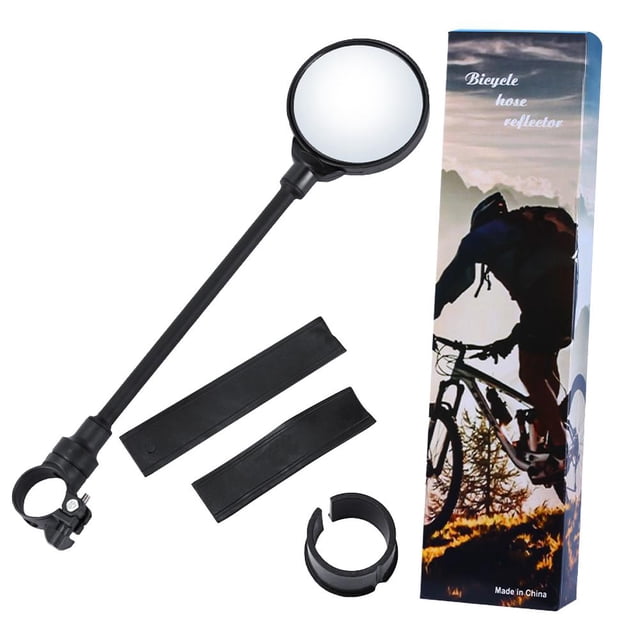 liraijei Mirror, Bar End Mirror, HD Wider Angle Rotatable Mirror For Handlebar Mount, 360°adjustable Rearview C2D2