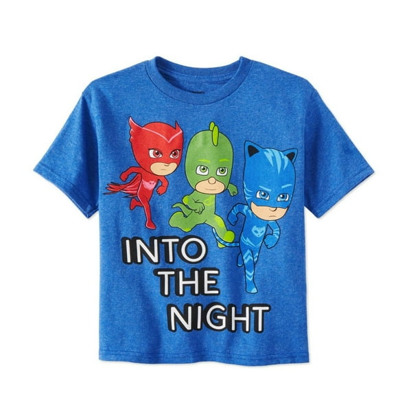 PJ Masks Short Sleeve T Shirt Boy Size 5/6