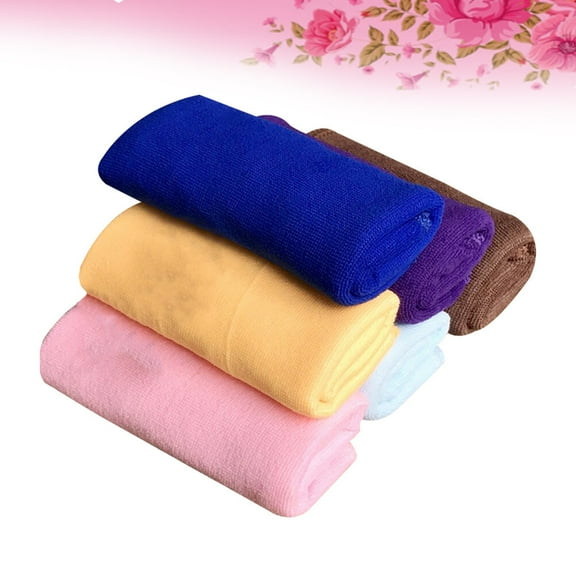 PAMINGONO 2Pcs Household Cleaning Cloth Microfiber Square Absorbent for Whiteboard Cleaning 11.4x11.4in