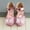 Pink, variant on YYUIJK Girls Party Wedding Shoes Mary Jane Ballet Dress Flat with Bow for 2-7 Years Toddlers Kids Pink 4 Years