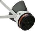 thumbnail image 3 of Respirador De Media Cara, Correas De Goma Elásticas Diseño Ajustable Máscara De Media Cara Segura E Inofensiva Para Agricultura Para Transporte Industrial, 3 of 8