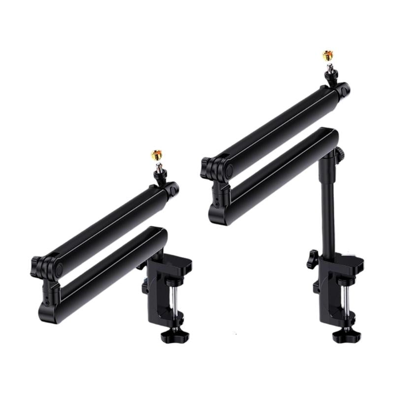 CEORPER Functional Metal Mic Boom Arm Stand Holder With Hide Cable Routing Systems