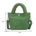 thumbnail image 2 of Pana Crossbody Bolsos Cubo Otoño Invierno Messenger Bag Botón Suave para Fiesta, 2 of 9