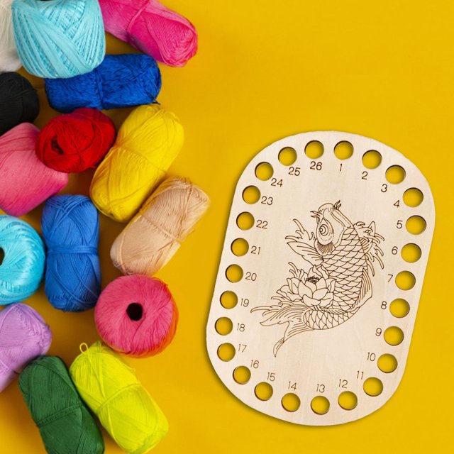 Cuadros Decorativos Tablero de hilo de bobinado organizador de hilo de bordar de madera para artesanía de decoración del hogar Ndcxsfigh Nuevos Originales