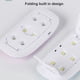 thumbnail image 3 of Lámpara de Uñas Plegable 6W Luz de Uñas LED UV Portátil de Mano con Función de Sincronización de Secado Rápido Carga USB para Manicura en Casa o Mientras Viaja ANGGREK  Otros, 3 of 8