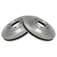 thumbnail image 3 of TRQ Front Brake Rotors Set Vented Fits Select 2004-2005 Buick Rainier 2002-2005 Chevrolet Trailblazer GMC Envoy Isuzu Ascender 2002-2004 Oldsmobile Bravada, 3 of 5