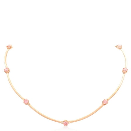 Swarovski Constella Rose Gold-Tone Plated Necklace