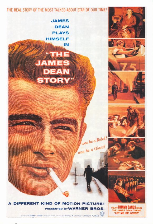The James Dean Story Movie Poster Style A 11 X 17 1957 Walmart Com Walmart Com