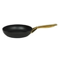 thumbnail image 2 of Oster Premium Abborttsford 16 Piece Aluminum Pots and Pans PFA Free Ceramic Non stick Induction Cookware Set - Black W/ Gold, 2 of 20