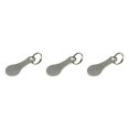 thumbnail image 4 of relayinert 2 Pieces Metal Shopping Trolley Removable Key Portable Reusable Replacement Smooth Men Women Cart Token Accessories 2Pcs 3Set, 4 of 6