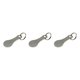 thumbnail image 1 of Eigraketly 2 Pieces Metal Shopping Trolley Removable with Opener Key Smooth Cart Coin Keyring Accessories Reusable Token Replacement Type1 NO1, 1 of 6