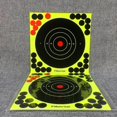 thumbnail image 3 of 50pcs Self-adhesive Reactivity Shooting Splatter Target Pasters Aim Hunt Target Papers Stickers Fluorescent Target G, 3 of 3