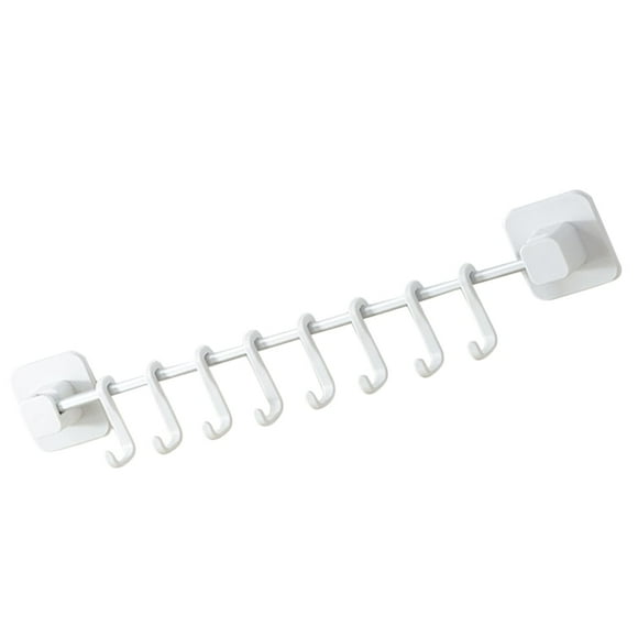 Kitchen Nail-free Hanging Rack Kitchen Gear Utensil Wall Hanger Kitchen Rack Offic Utensil Hanger Bathroom Wall Hanger