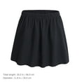 thumbnail image 2 of Huaq Shirt with false hem skirt layered inside to look slim with sweater and bottoming skirt (black - one size), 2 of 6