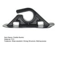 thumbnail image 7 of harmtty Paddle Storage Buckle Easy Installation Paddle Anti-lost Kayak Canoe Paddle Holder Clip Water Sports Accessory,Black, 7 of 7