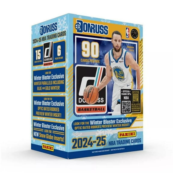 2024-25 Panini NBA Donruss Basketball Trading Card Blaster Box