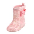 thumbnail image 2 of Botas de lluvia antideslizantes para niños para niños , niños, niñas, niños, exteriores, impermeables, ligeras, duraderas, de material tierra para Longitud de 15 cm B CUTICAT bota de lluvia unisex, 2 of 8