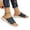 09#Navy, variant on Women Hollow Knit Roman Slide Sandals Square Open Toe Lightweight Cushion Platform Slip On Summer Beach Walking Slippers