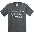 thumbnail image 3 of Inktastic One Day, Daddy Will Be My Caddy Kids Golfing Youth T-Shirt, 3 of 5