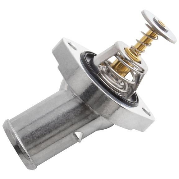 BOXI 902-2128 Engine Coolant Thermostat Housing Assembly Fits for Buick Terraza Lucerne for Chevrolet Uplander for Pontiac Montana / 86133 12591885