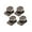 Black, variant on UYUH Adjustable Clip-On Ear Relief Buttons for Masks and Hats, Movable Earloop Comfort Aid for Daily Use, Makeup Application, and Family Activities
