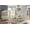 Antique White, variant on ACME Furniture 11-Piece Formal Dining Table Set with 1 Extendable Table, 8 Side Chairs and 2 Arm Chairs, Antique White Finish, Kitchen Furniture Set for 10
