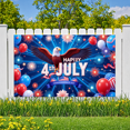 thumbnail image 6 of Eagle Decor Happy 4th of July Banner Balloon Design Independence Day for Holiday Celebration Outdoor Decor Indoor Party, 6 of 8
