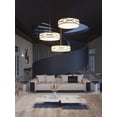 thumbnail image 2 of LAKP20MBGD AFX Lake - 3 Light Pendant In Contemporary Style-5 Inches Tall and 20 Inches Wide-Gold Finish, 2 of 2