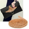 thumbnail image 3 of 3mm  Rhinestones Chain Trim Applique DIY Sewing Craft Clothes Dress Embellishment, 3 of 8