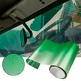 thumbnail image 3 of beisidaer 150Cm Car Sun Front Film W/1*Scraper. Accessories Front Windshield Green Replacement Sun Visor Uv Shade solid, 3 of 8