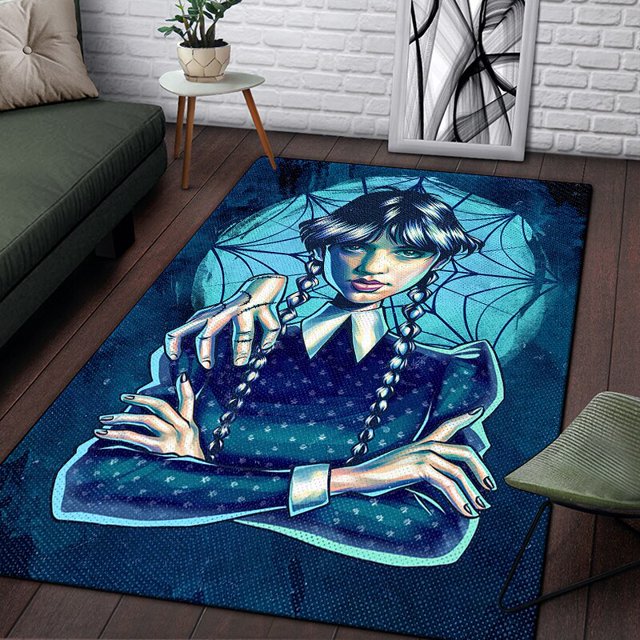 Jueves en línea Arte de la película Alfombra cuadrada decorativa Hogar moderno Sala de estar Dormitorio Mat Póster de arte9160x200cm (62x78 pulgadas)160x200cm (62x78 pulgadas) zhangyuxiang unisex